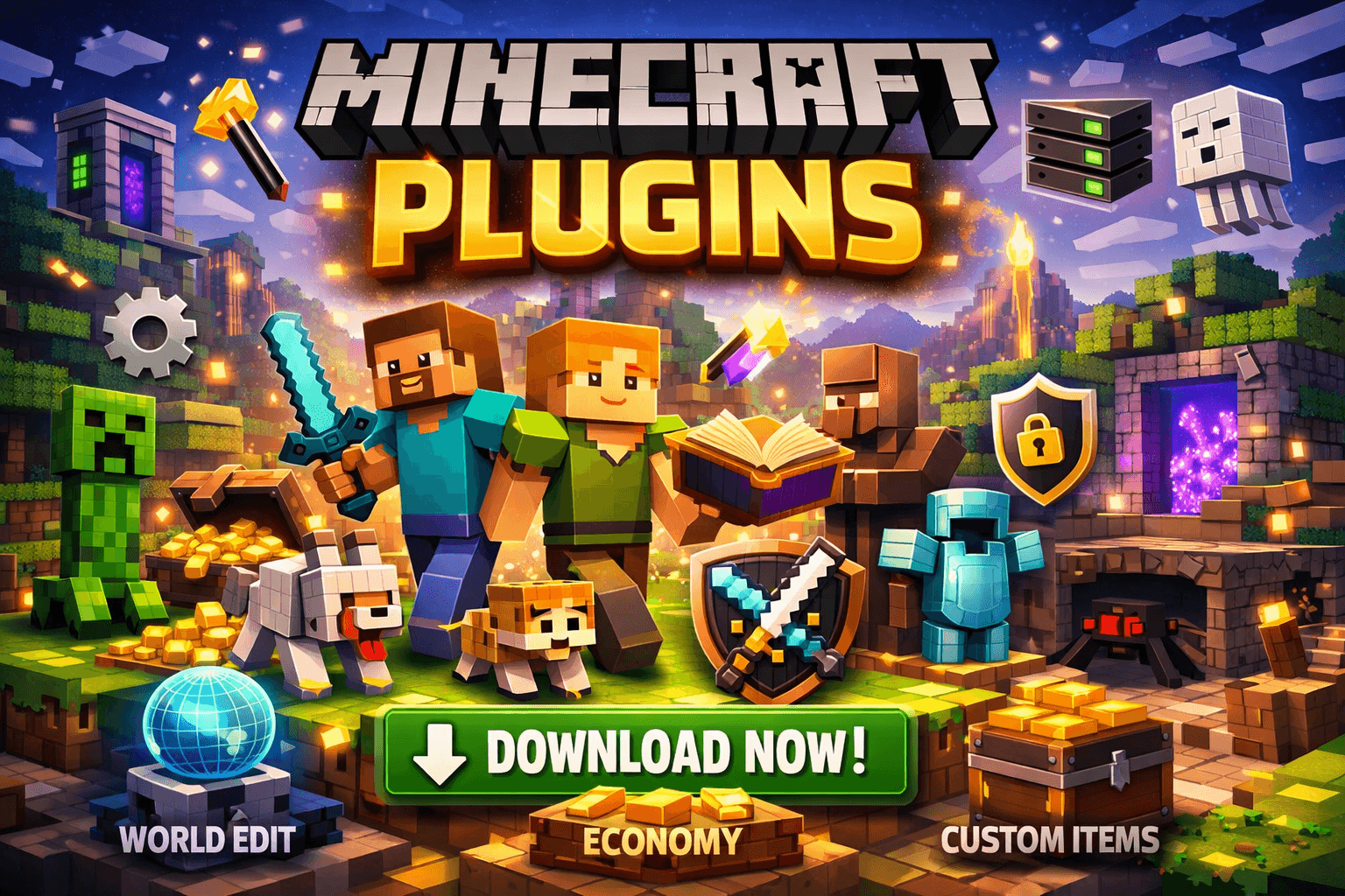 Como usar a página de plugins: guia das melhores extensões de Minecraft