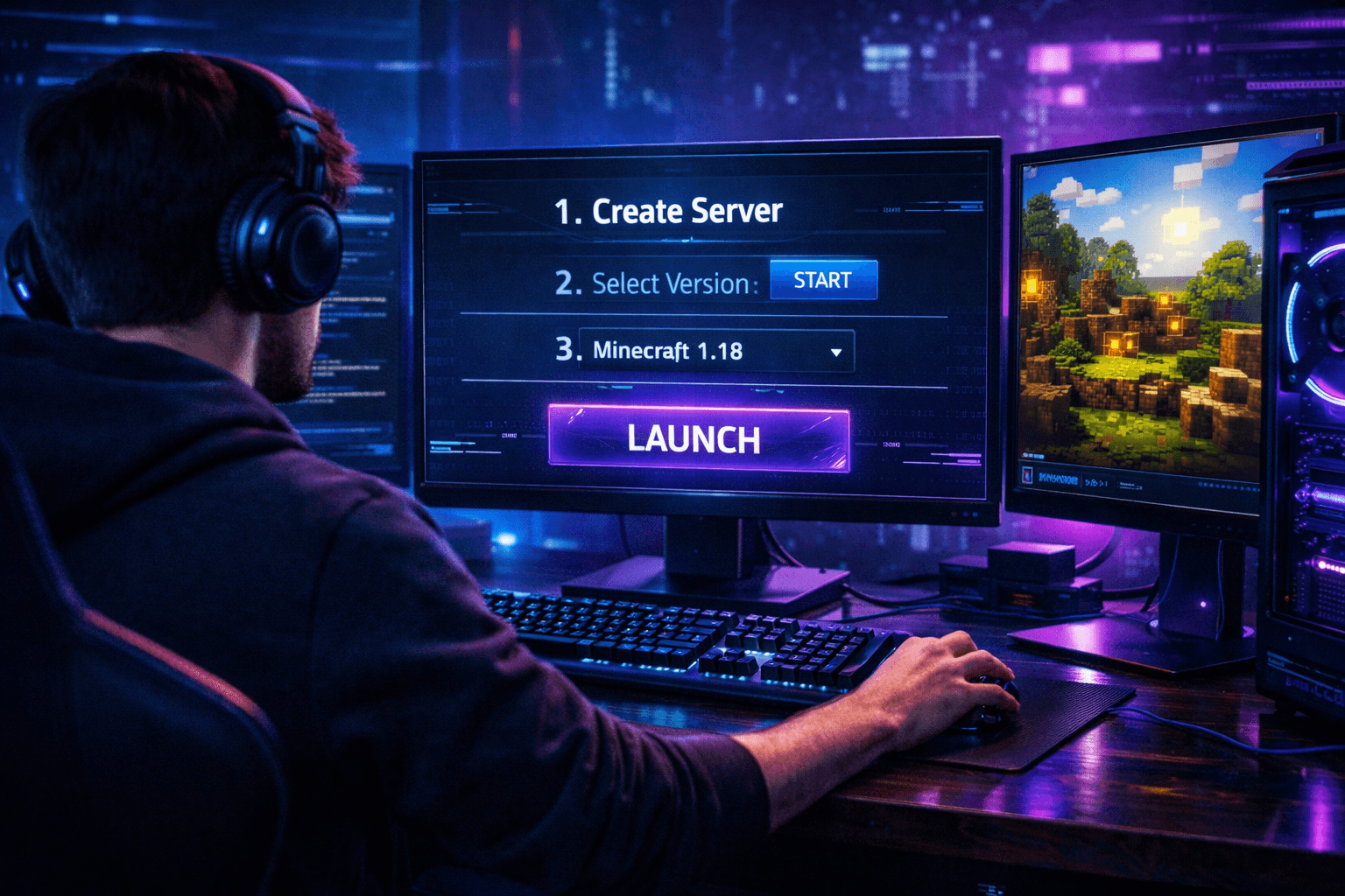 Schneller Server Setup Prozess